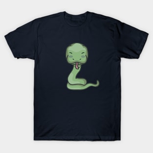 Cute Snake Cartoon T-Shirt